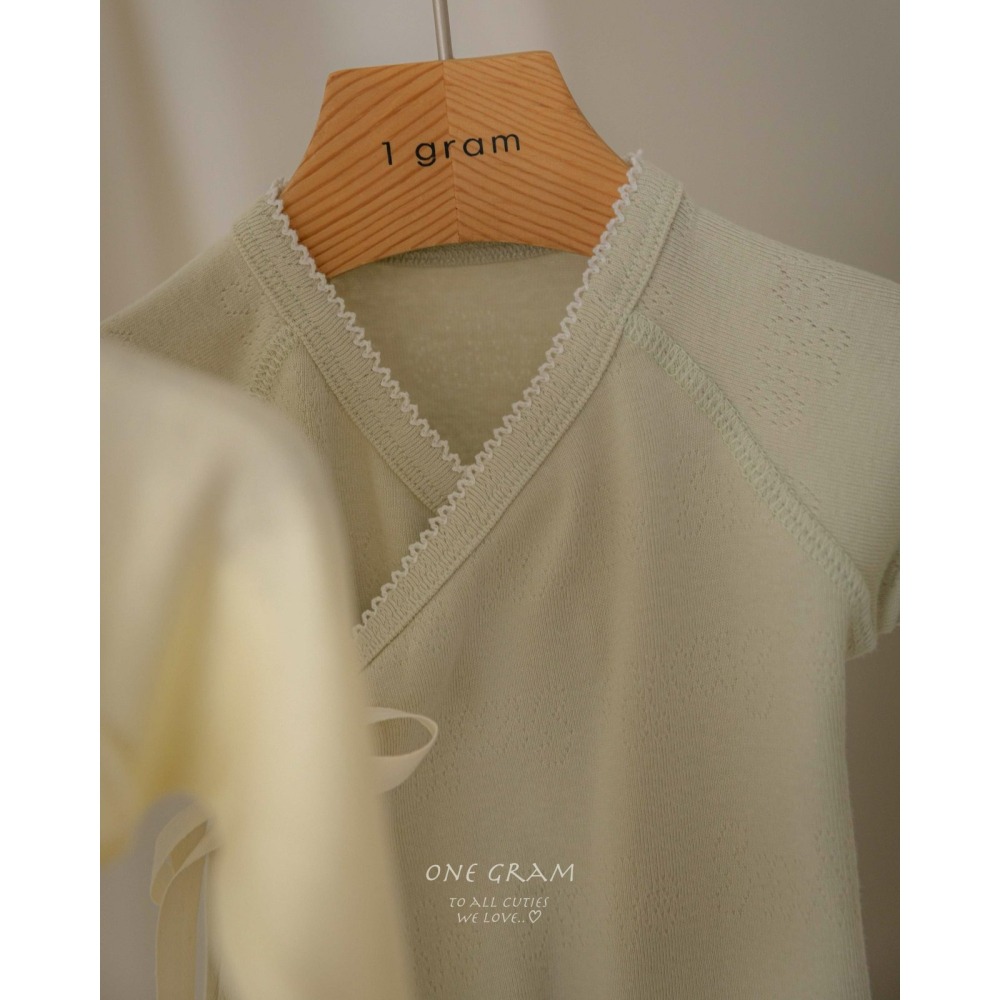 1gram 包屁衣 일그램 스마일배넷가운-細節圖10