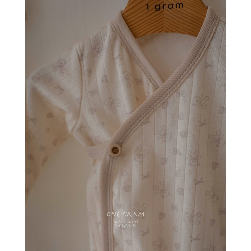 1gram 包屁衣 일그램 쿠마배넷슈트-細節圖5