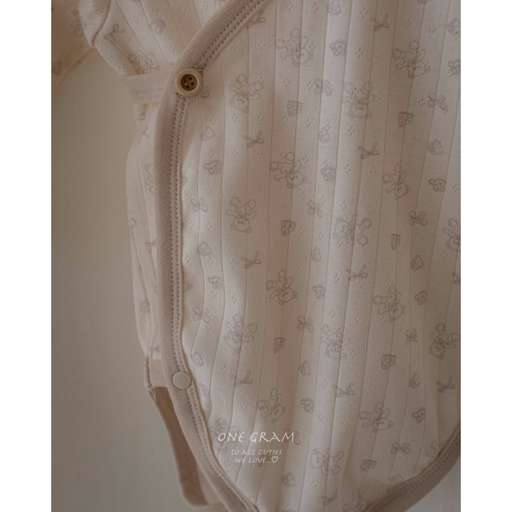 1gram 包屁衣 일그램 쿠마배넷슈트-細節圖6