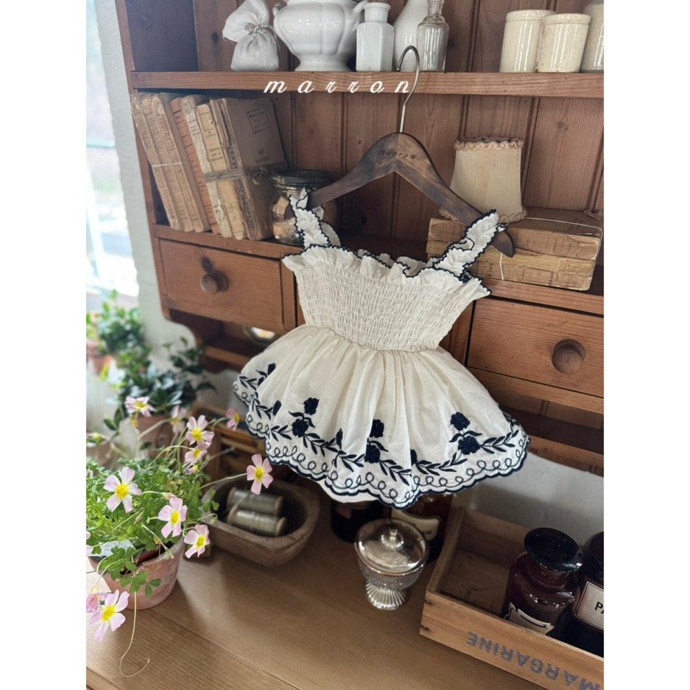 Marron 包屁衣 마론 블루로즈슈트-細節圖4