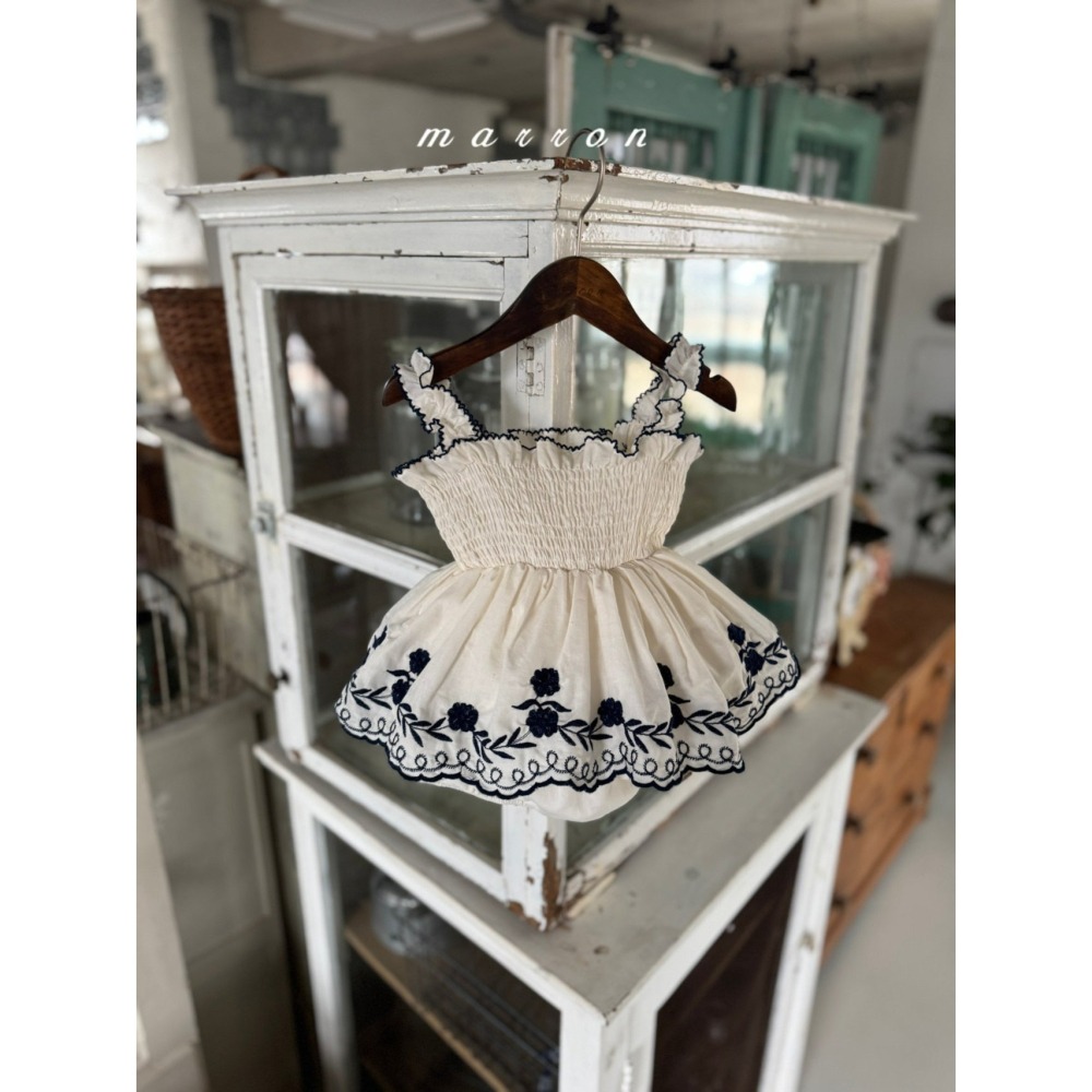 Marron 包屁衣 마론 블루로즈슈트-細節圖5