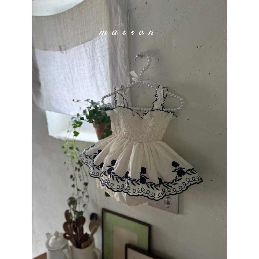 Marron 包屁衣 마론 블루로즈슈트-細節圖6