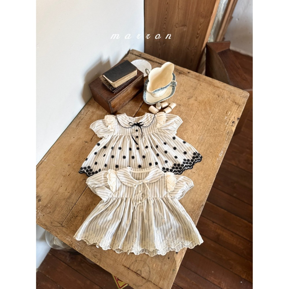 Marron 上衣 마론 클라라블라우스-細節圖11