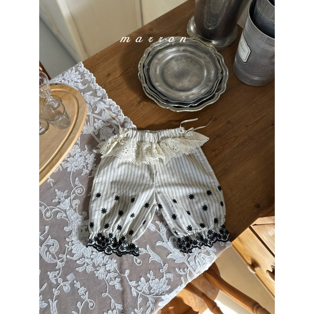 Marron 褲子 마론 클라라팬츠-細節圖3