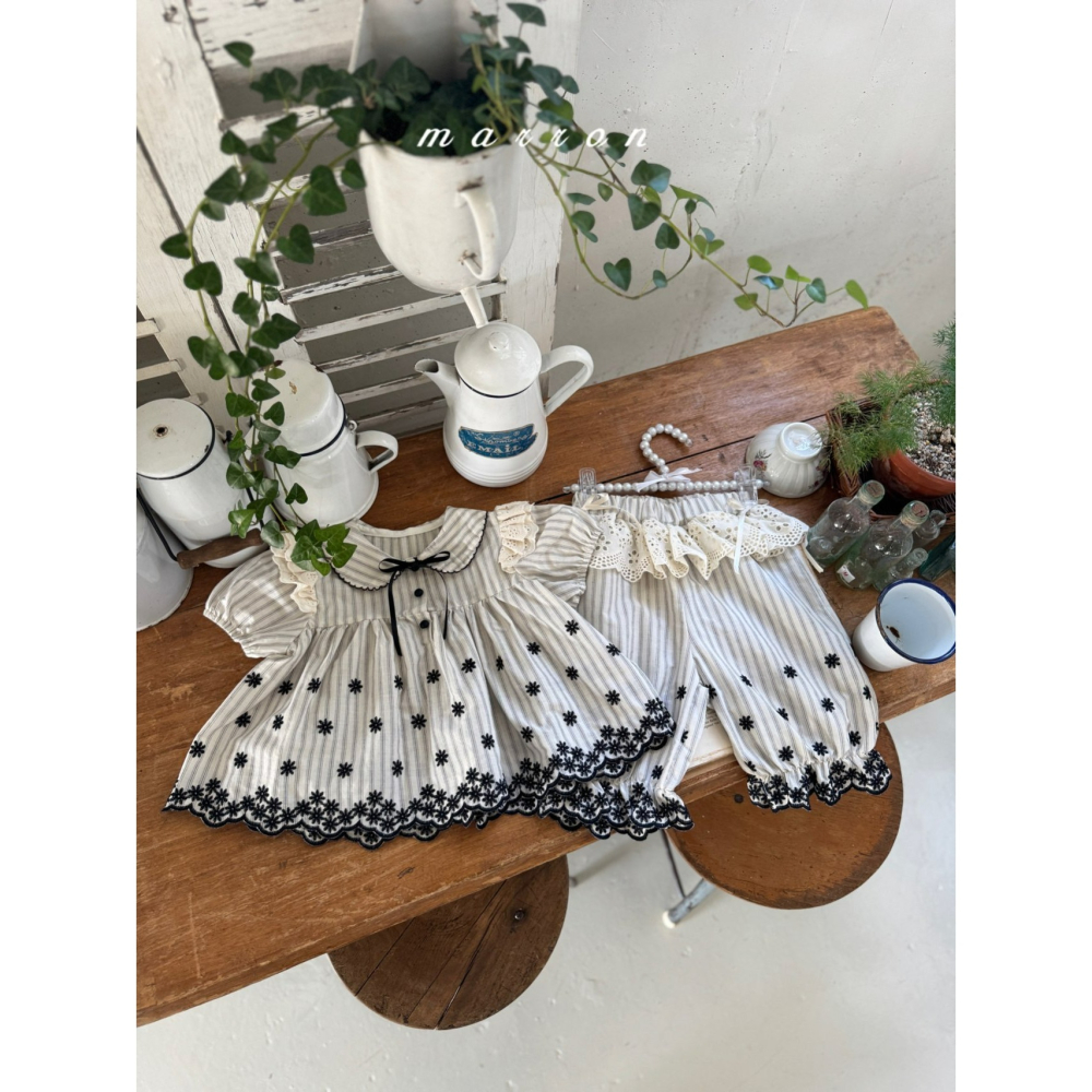 Marron 褲子 마론 클라라팬츠-細節圖10