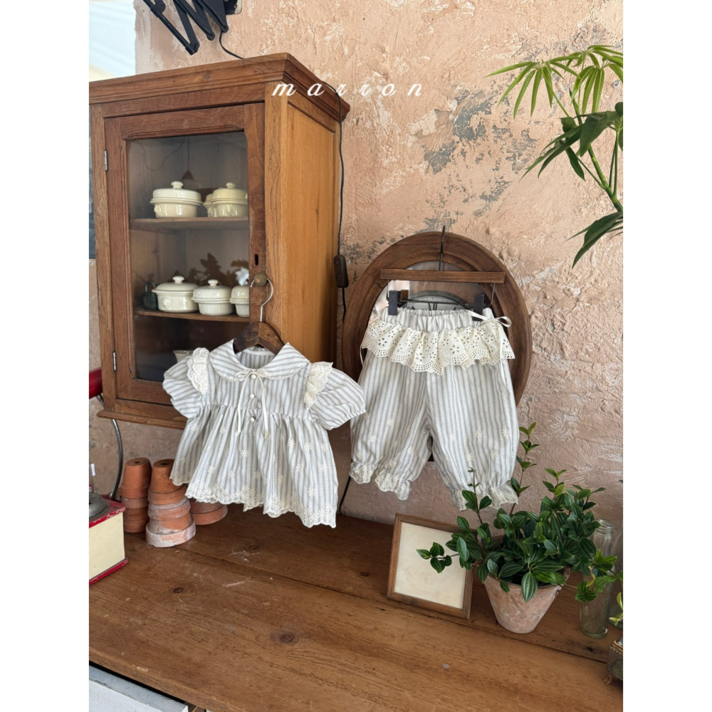 Marron 褲子 마론 클라라팬츠-細節圖11