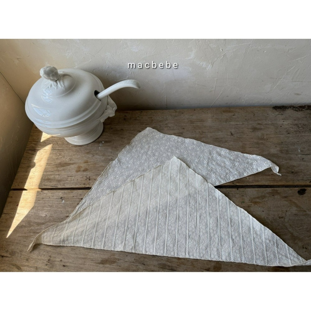 Macbebe 頭巾 맥베베 레이스치커프-細節圖4