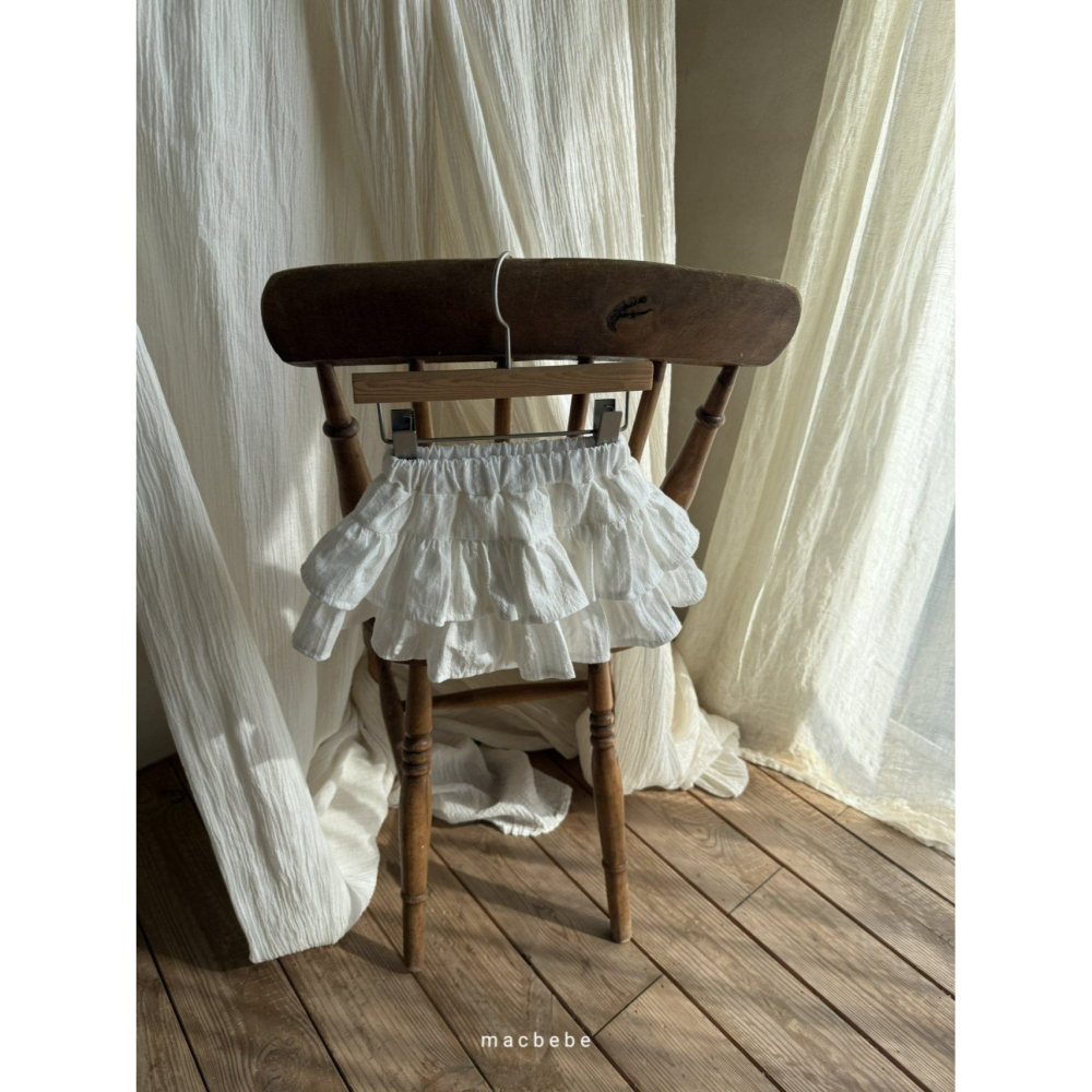 Macbebe 裙子 맥베베 캉캉블루머스커트-細節圖2