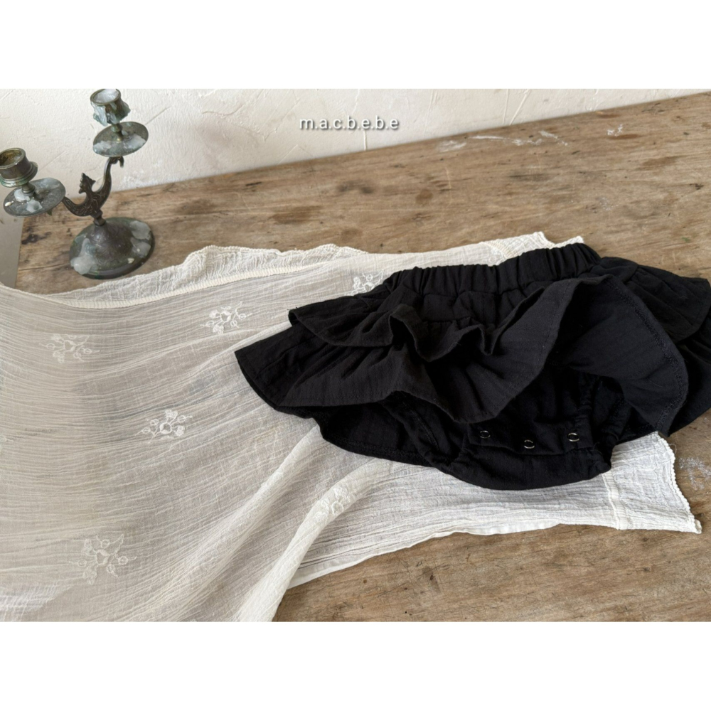 Macbebe 裙子 맥베베 캉캉블루머스커트-細節圖4