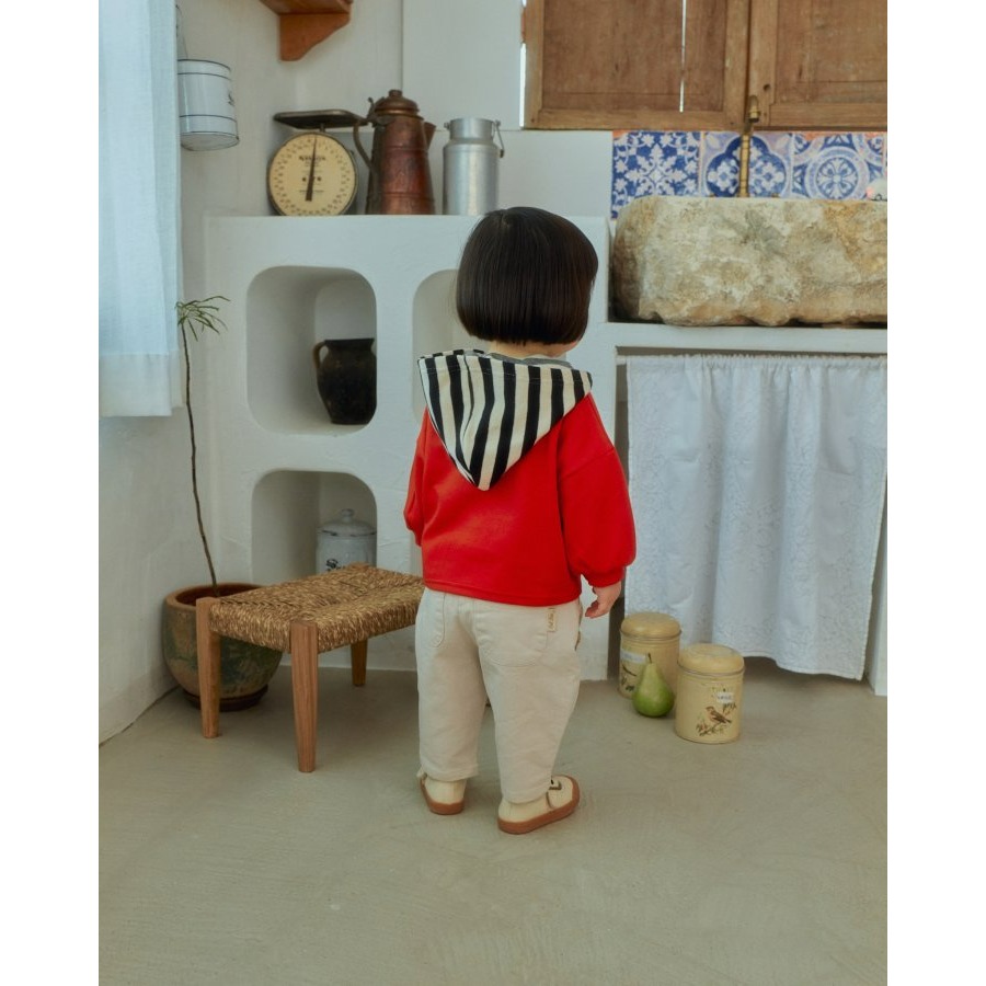 Oottbebe 上衣 오뜨베베 곰세마리후드맨투맨-細節圖9