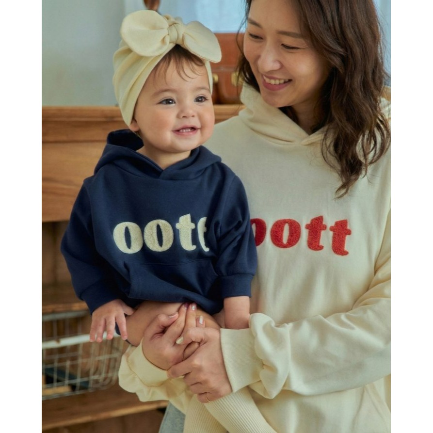 Oottbebe 親子裝 上衣 오뜨베베 댄디부클후드맨투맨성인-細節圖2