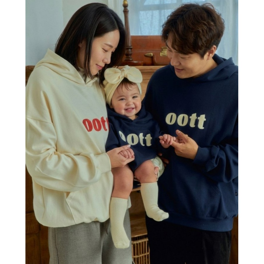 Oottbebe 親子裝 上衣 오뜨베베 댄디부클후드맨투맨성인-細節圖9