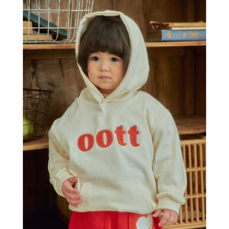 Oottbebe 上衣 오뜨베베 댄디부클후드맨투맨키즈-細節圖8