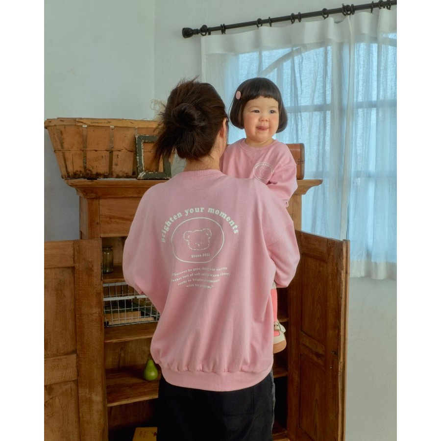 Oottbebe 親子裝 上衣 오뜨베베 모멘트맨투맨성인-細節圖4