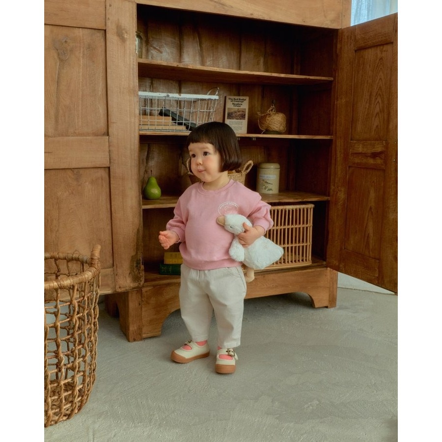 Oottbebe 上衣 오뜨베베 모멘트맨투맨키즈-細節圖2