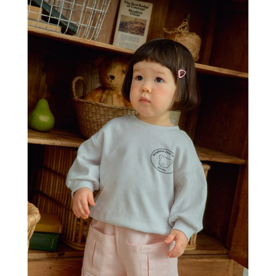 Oottbebe 上衣 오뜨베베 모멘트맨투맨키즈-細節圖4