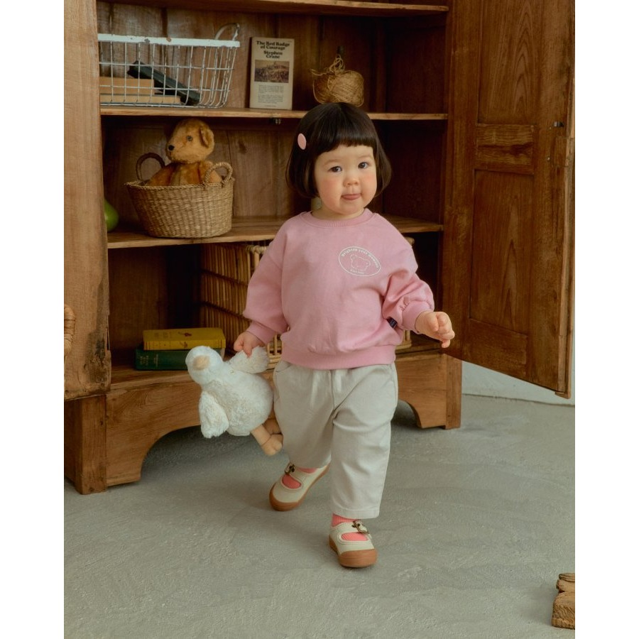 Oottbebe 上衣 오뜨베베 모멘트맨투맨키즈-細節圖5