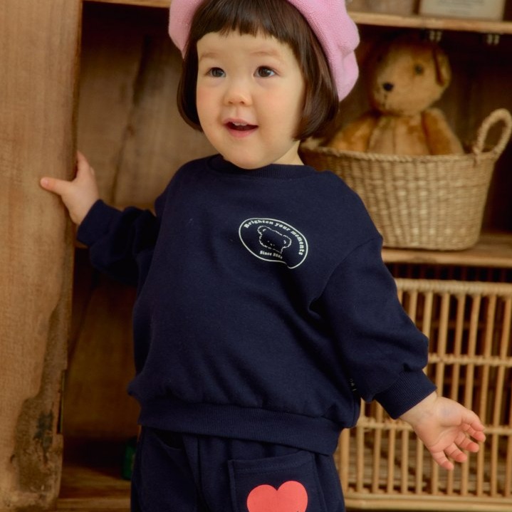 Oottbebe 上衣 오뜨베베 모멘트맨투맨키즈-細節圖7