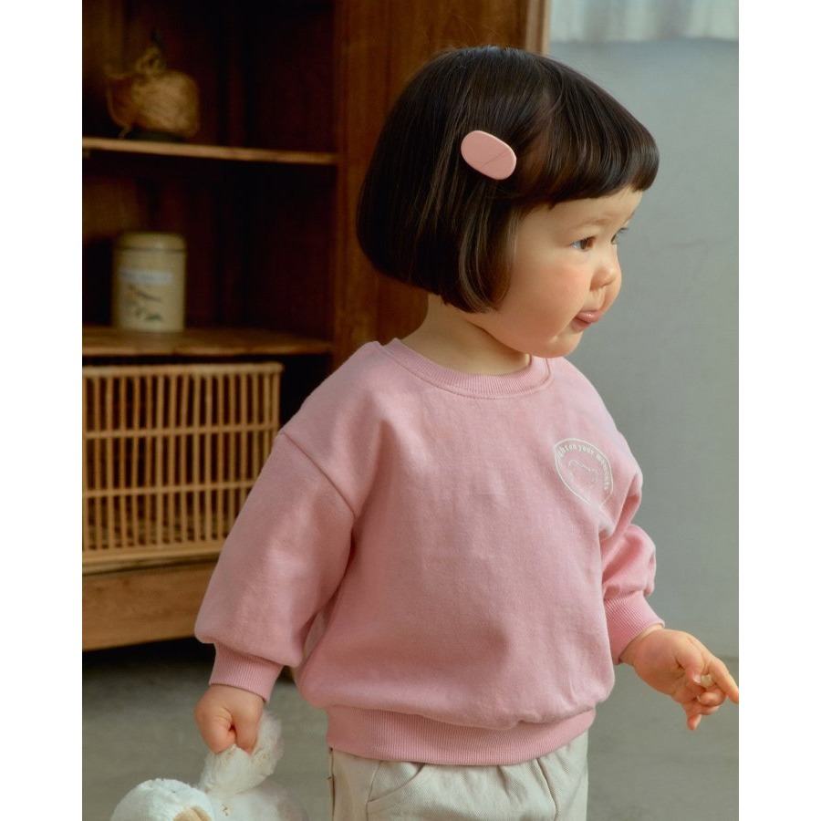 Oottbebe 上衣 오뜨베베 모멘트맨투맨키즈-細節圖9