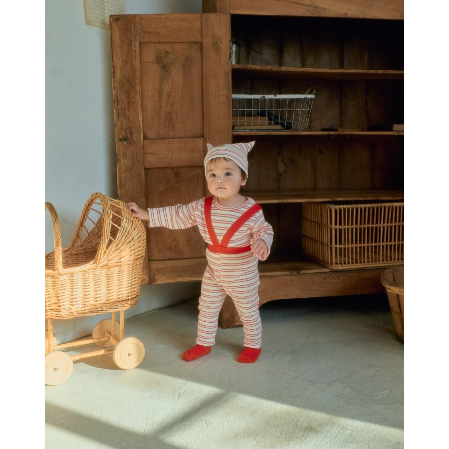 Oottbebe 吊帶褲 오뜨베베 세이오뜨멜빵레깅스베베-細節圖6