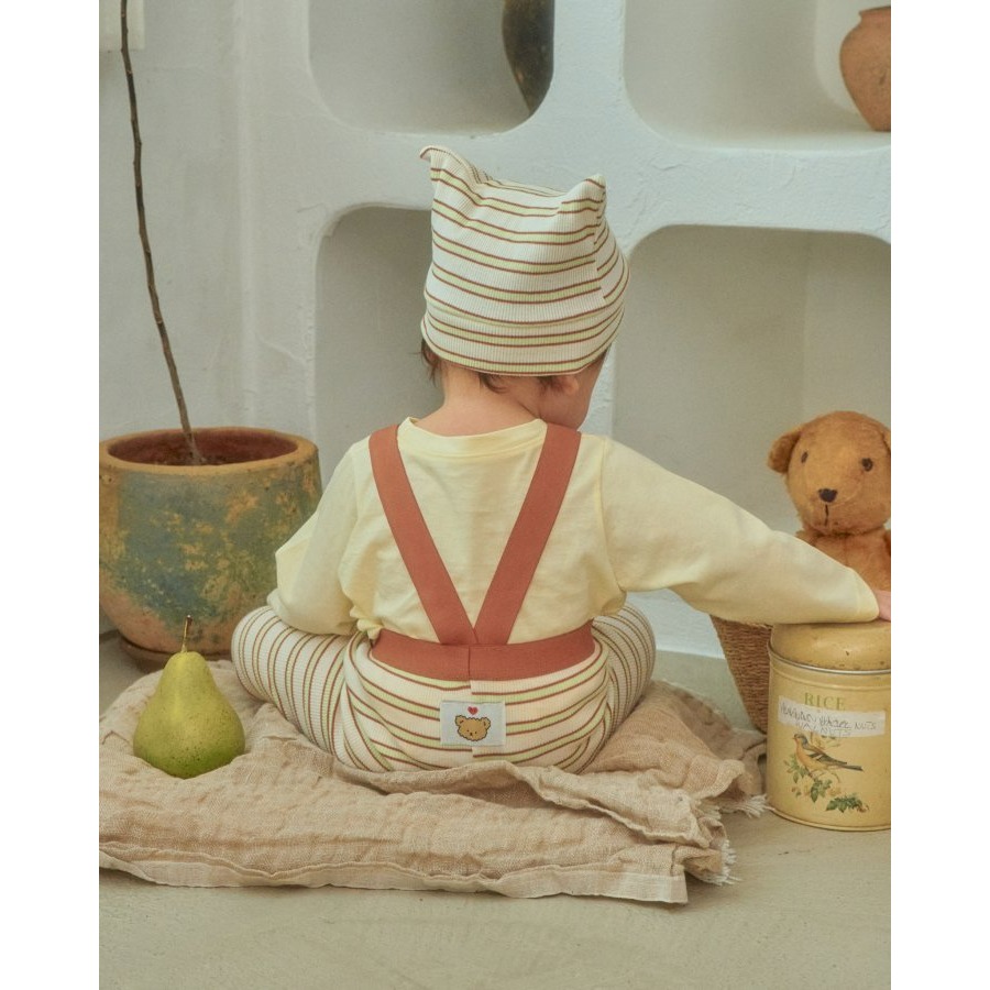 Oottbebe 吊帶褲 오뜨베베 세이오뜨멜빵레깅스베베-細節圖10