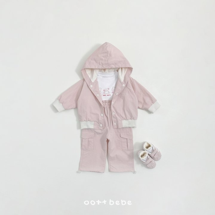 Oottbebe 外套 오뜨베베 스테디후드바람막이-細節圖2