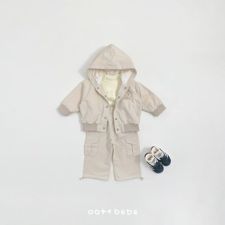 Oottbebe 外套 오뜨베베 스테디후드바람막이-細節圖3