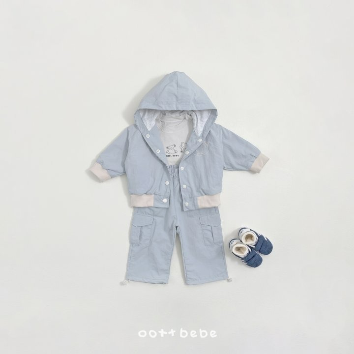 Oottbebe 外套 오뜨베베 스테디후드바람막이-細節圖4