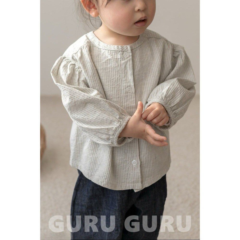 Guruguru 上衣 구루구루 퍼프블라우스-細節圖9