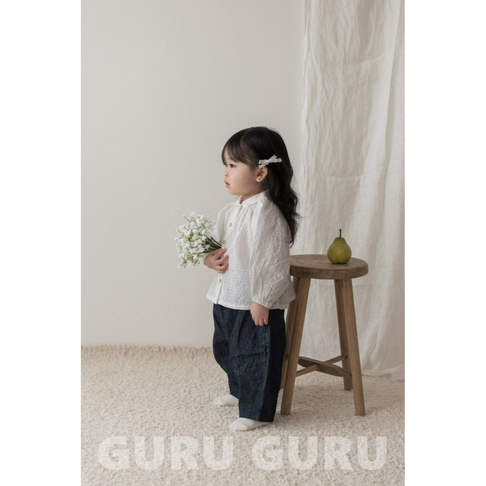 Guruguru 上衣 구루구루 루이블라우스-細節圖4