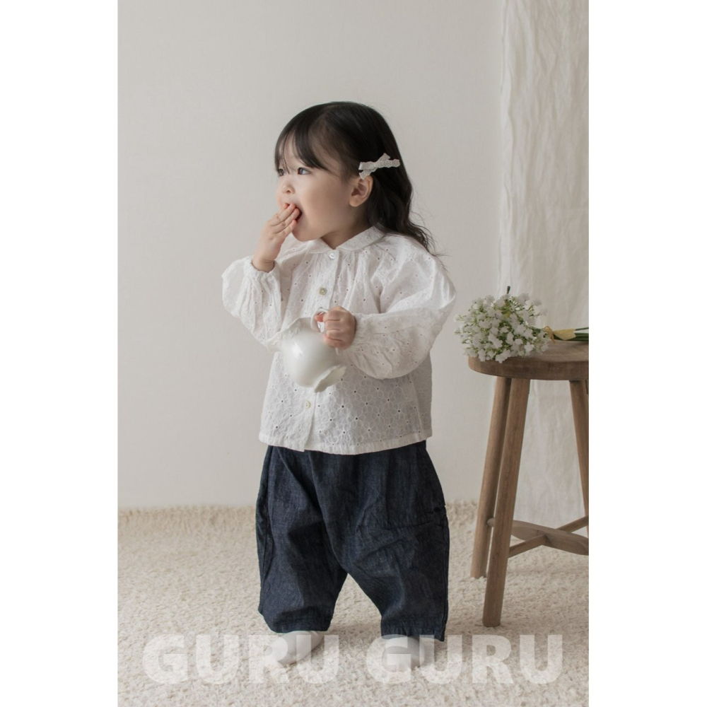 Guruguru 上衣 구루구루 루이블라우스-細節圖6