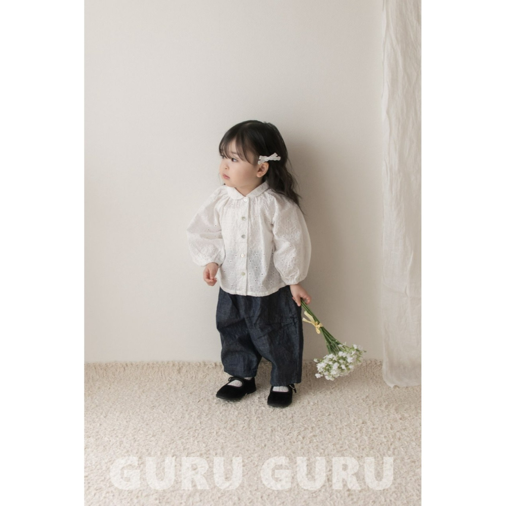 Guruguru 上衣 구루구루 루이블라우스-細節圖9