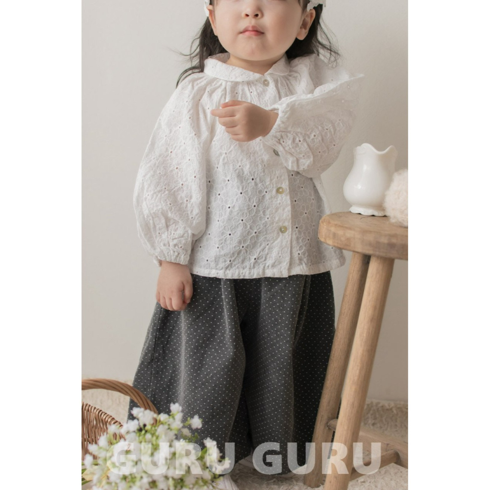 Guruguru 上衣 구루구루 루이블라우스-細節圖11