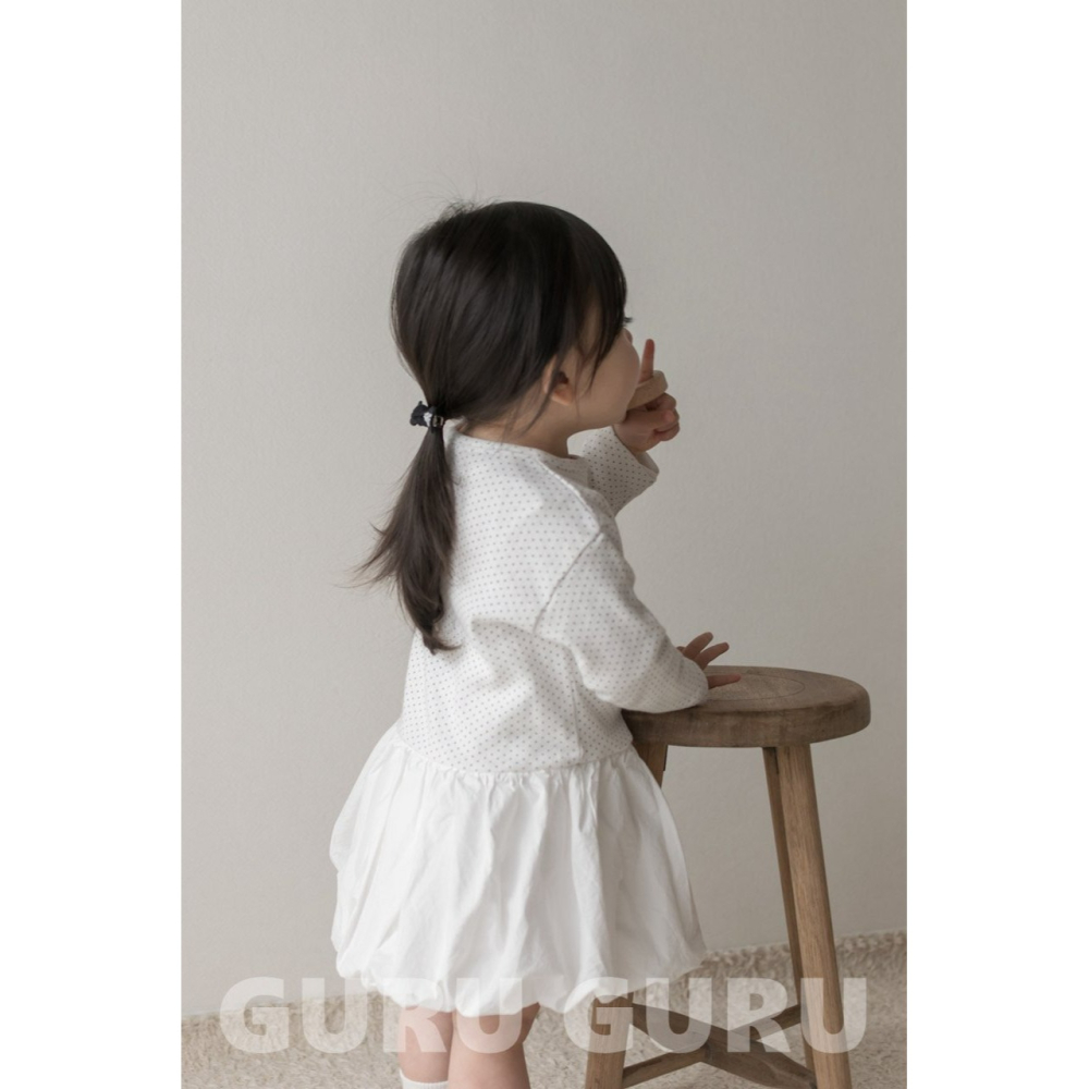 Guruguru 洋裝 구루구루 도트구름원피스-細節圖10