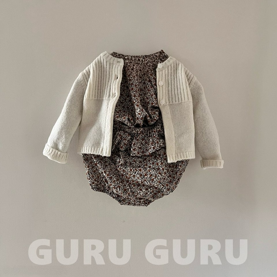 Guruguru 開襟衫 구루구루 니트가디건-細節圖5