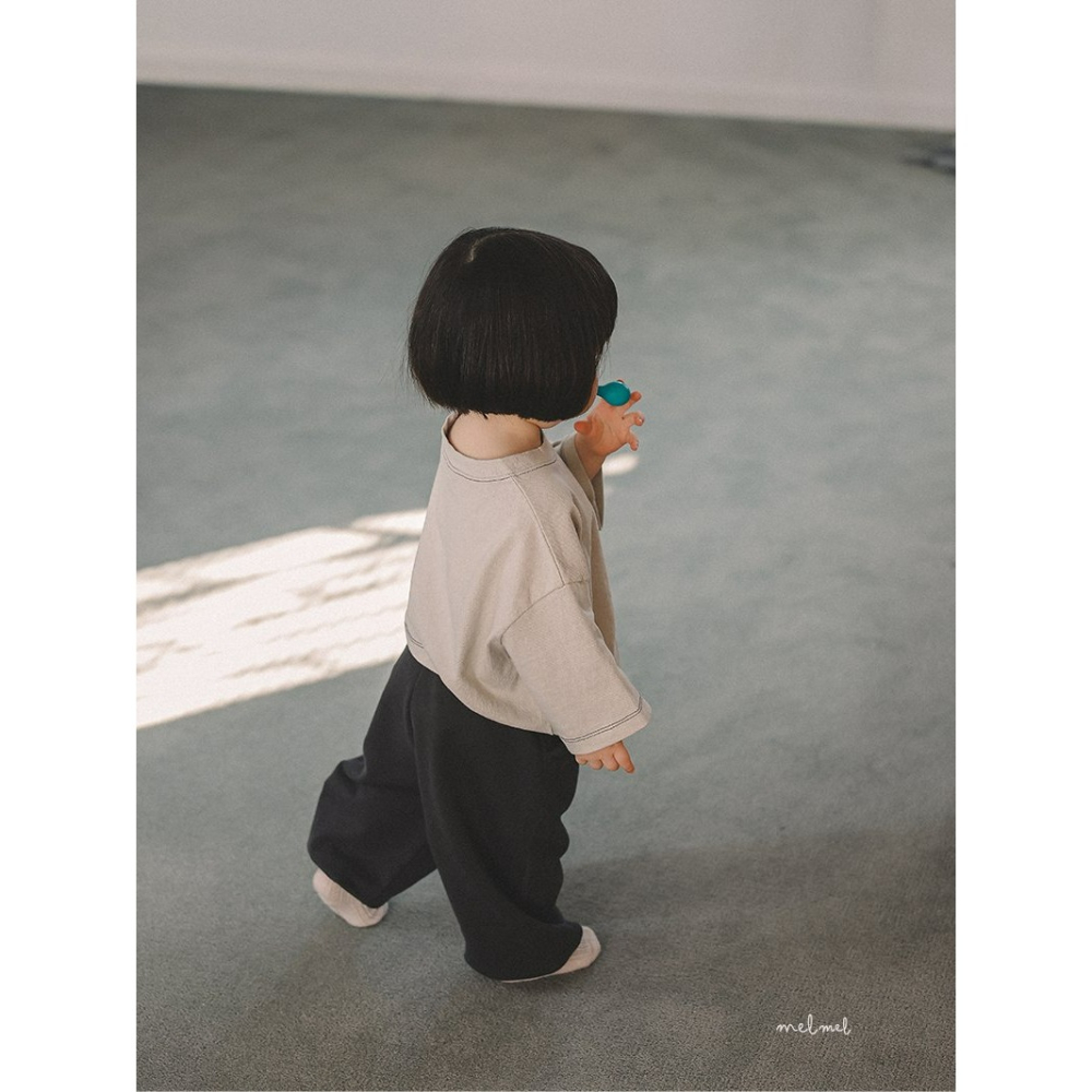 Melmel 上衣 멜멜 8부박스티-細節圖3