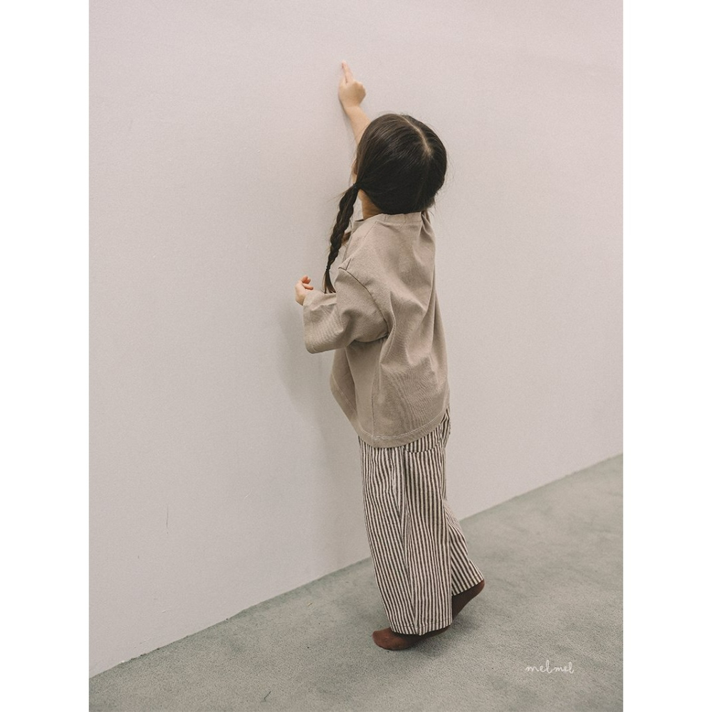 Melmel 上衣 멜멜 8부박스티-細節圖8