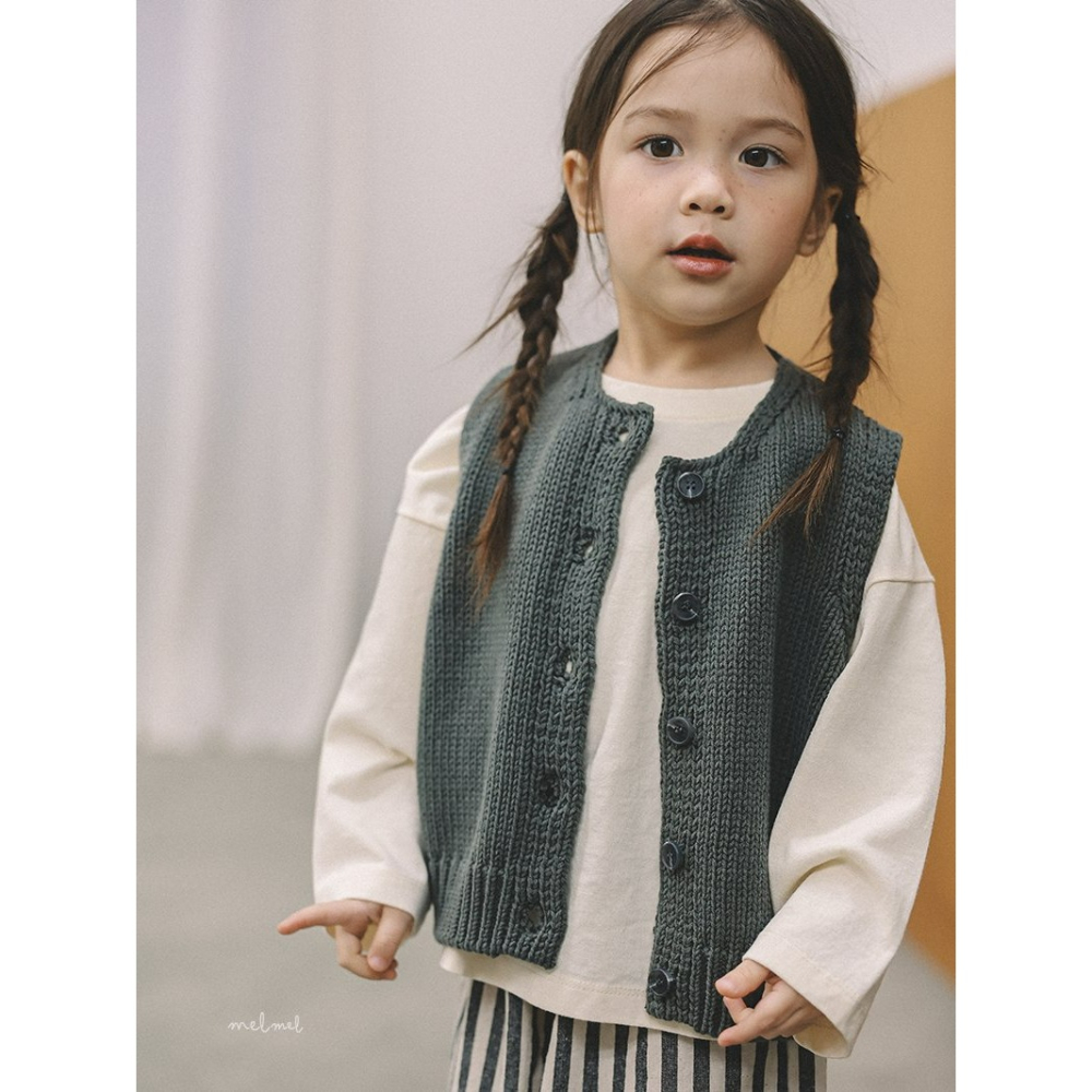 Melmel 褲子 멜멜 ST와이드팬츠-細節圖7