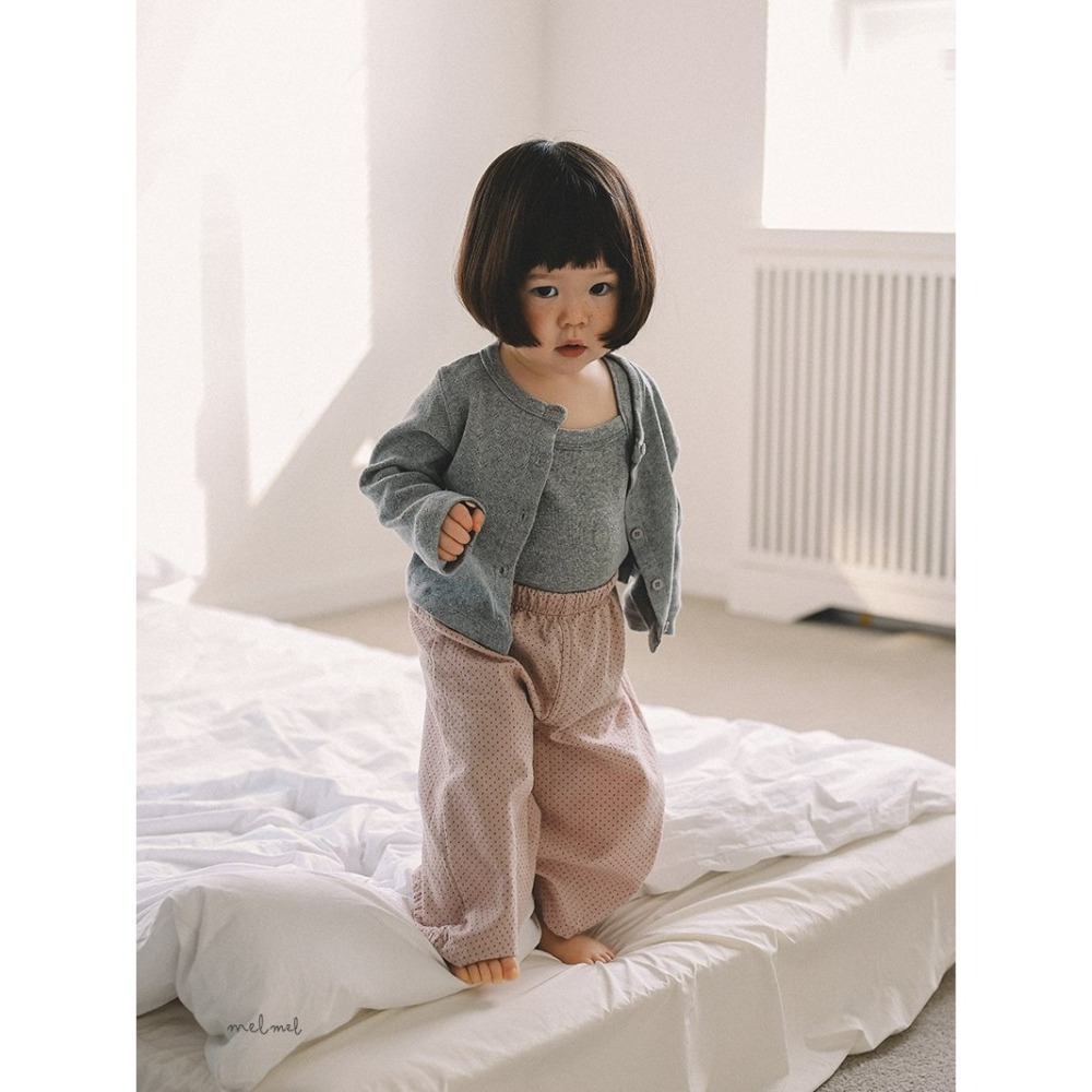 Melmel 上衣 멜멜 골지탱크-細節圖3