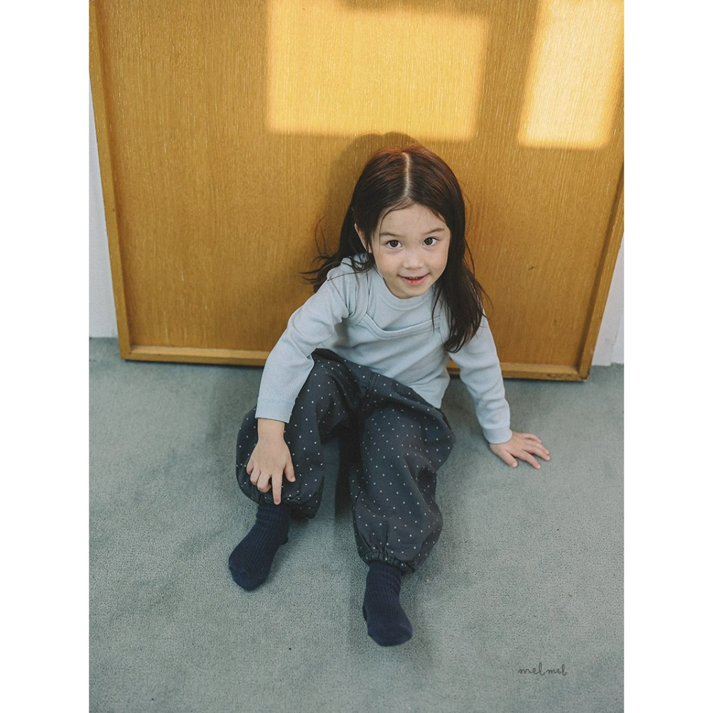 Melmel 上衣 멜멜 골지티-細節圖4