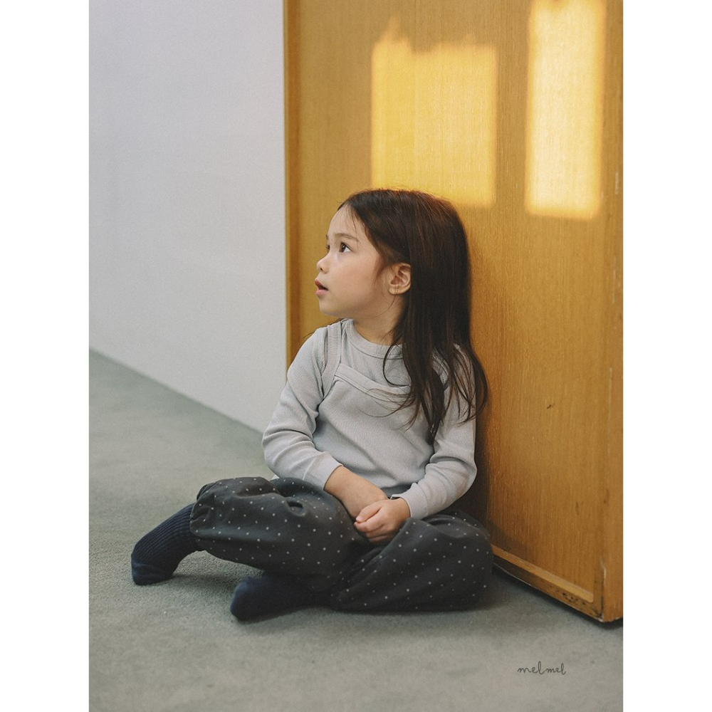 Melmel 上衣 멜멜 골지티-細節圖5