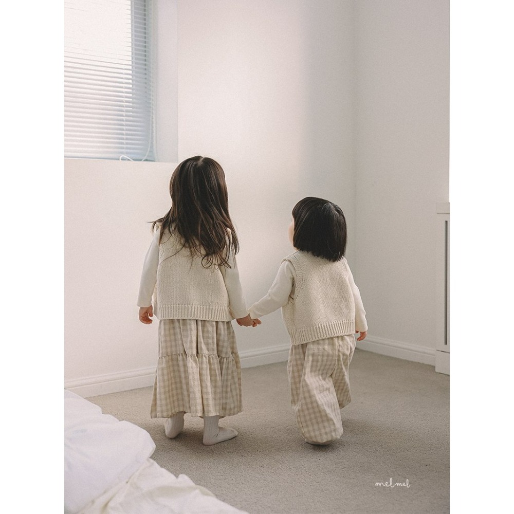 Melmel 背心 멜멜 니트베스트-細節圖4