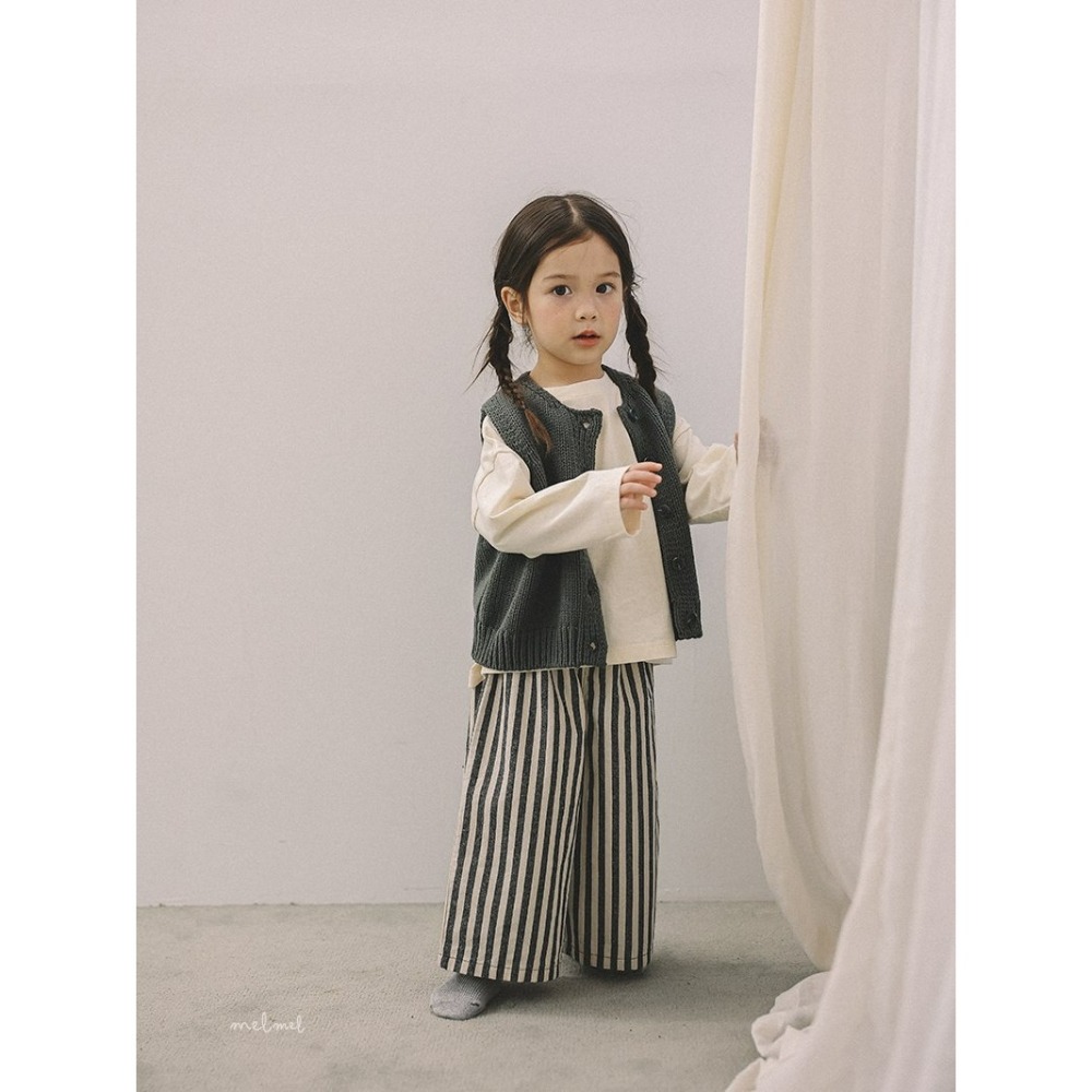 Melmel 背心 멜멜 니트베스트-細節圖10