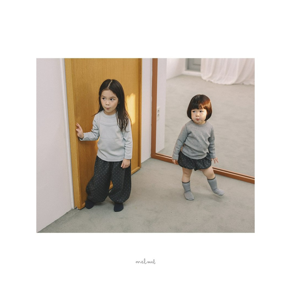 Melmel 褲子 멜멜 도트블루머-細節圖9