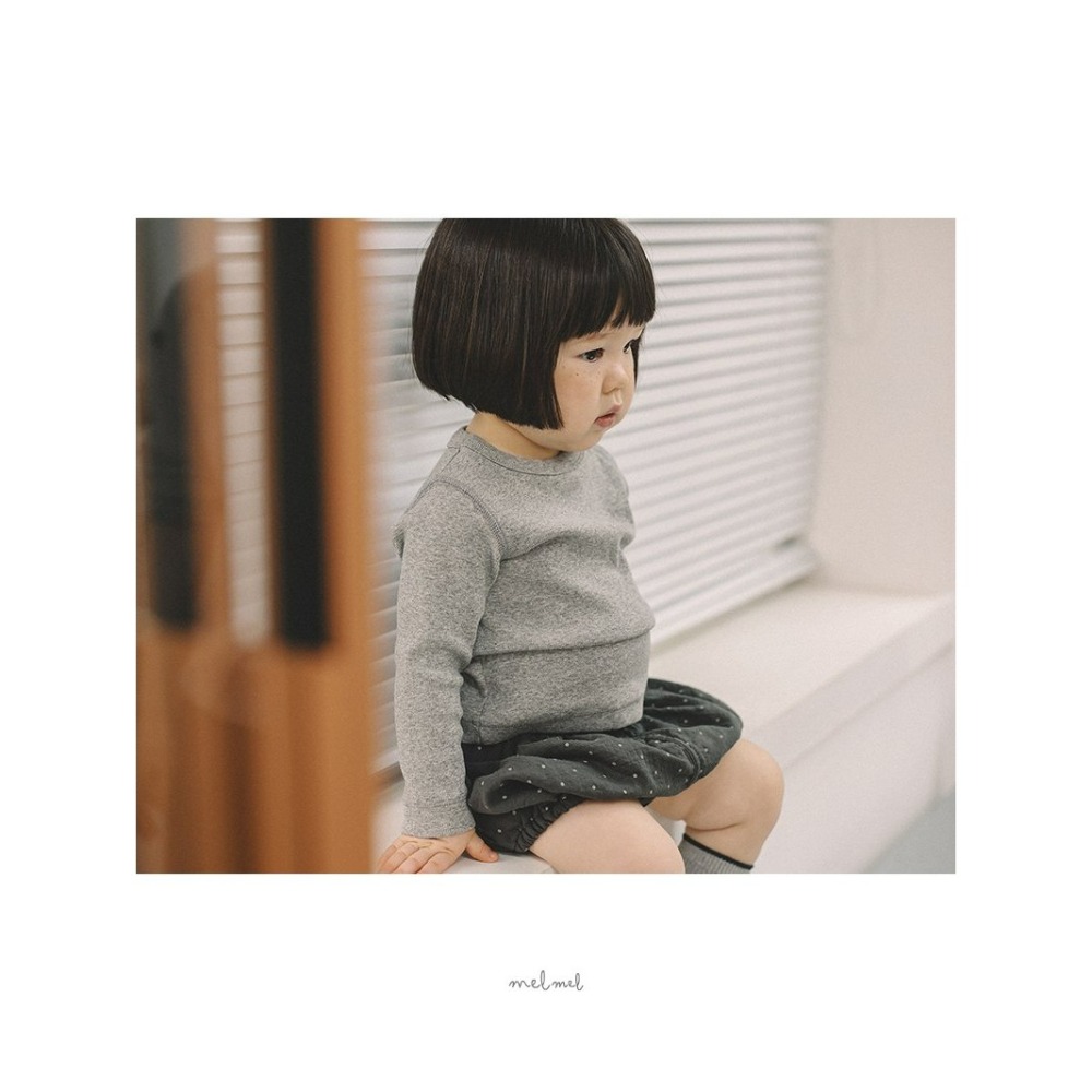 Melmel 屁屁褲 멜멜 도트숏블루머-細節圖9