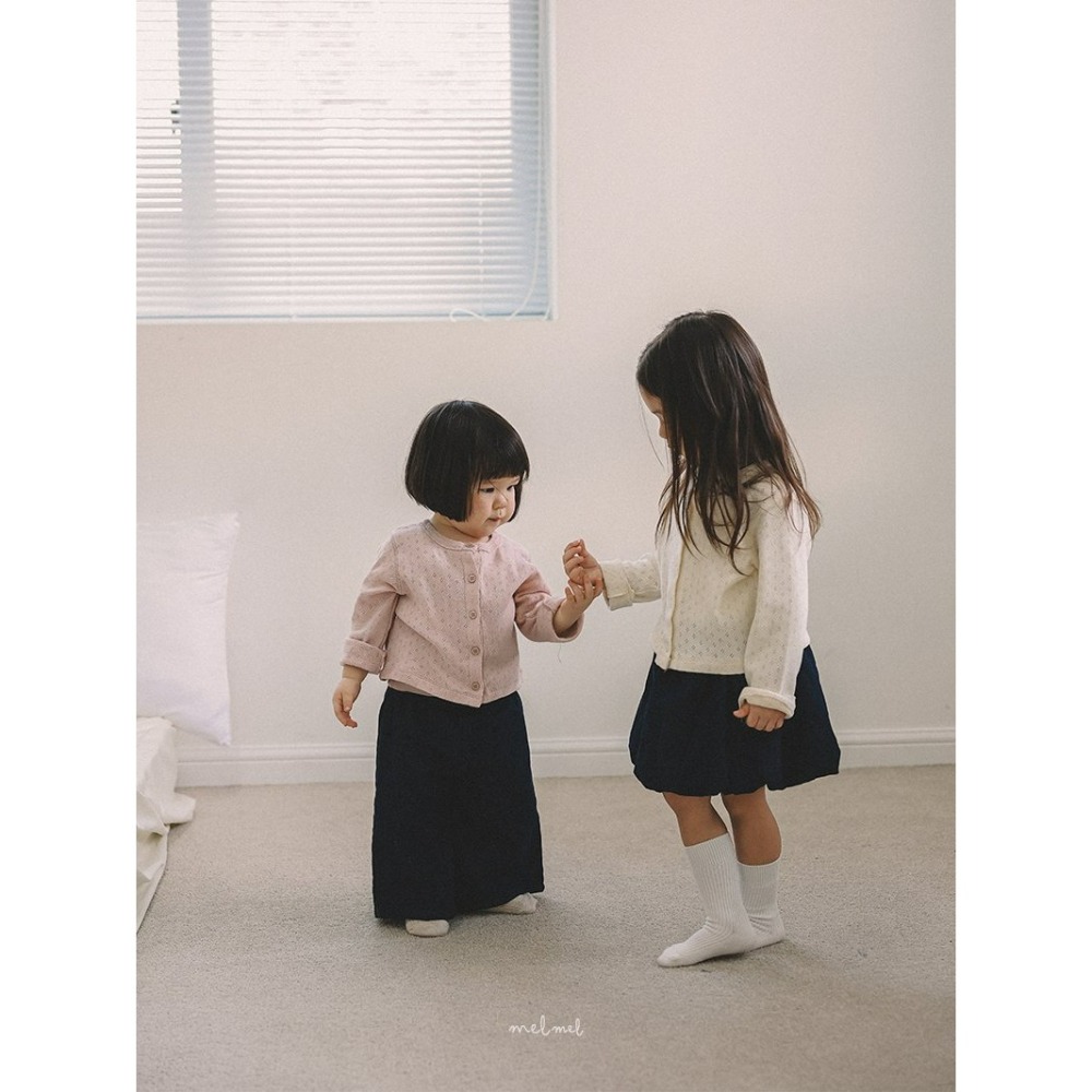 Melmel 裙子 멜멜 벌룬데님스커트-細節圖5