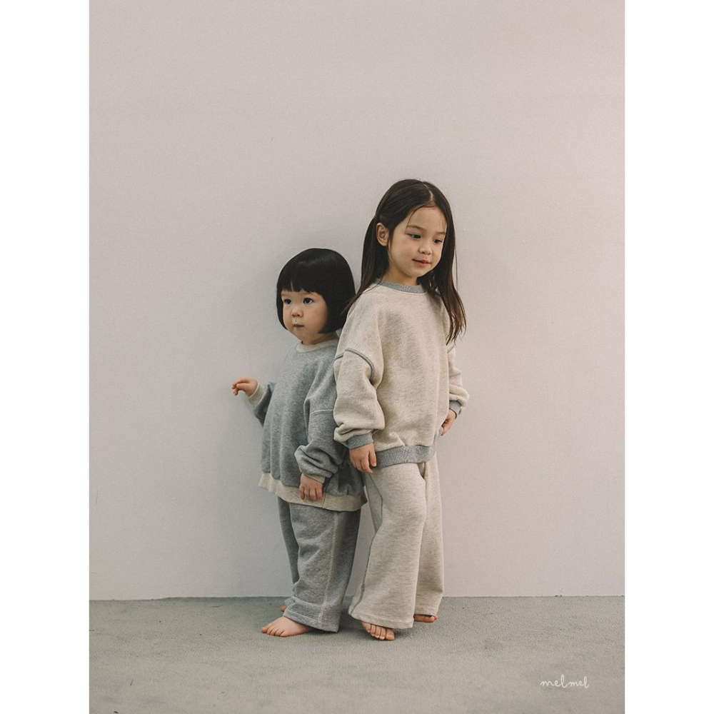 Melmel 套裝 上下 멜멜 스티치셋업-細節圖2