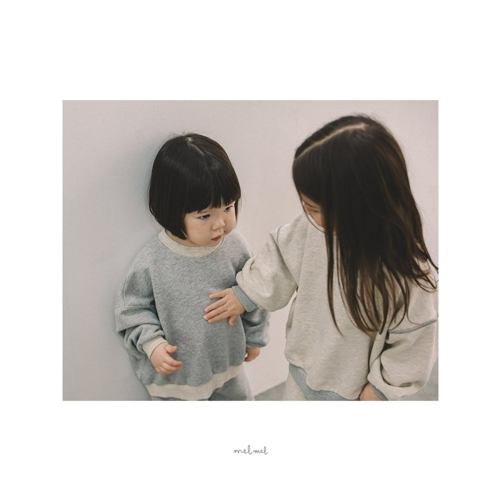 Melmel 套裝 上下 멜멜 스티치셋업-細節圖3