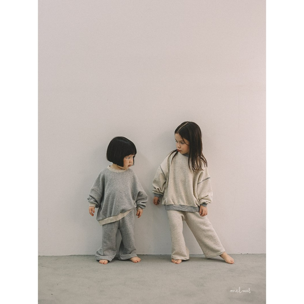 Melmel 套裝 上下 멜멜 스티치셋업-細節圖11