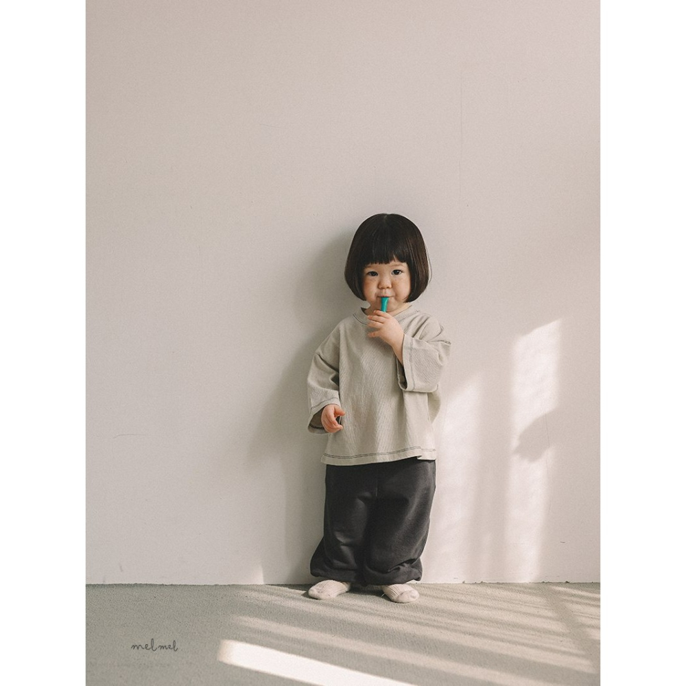Melmel 褲子 멜멜 조거팬츠-細節圖5